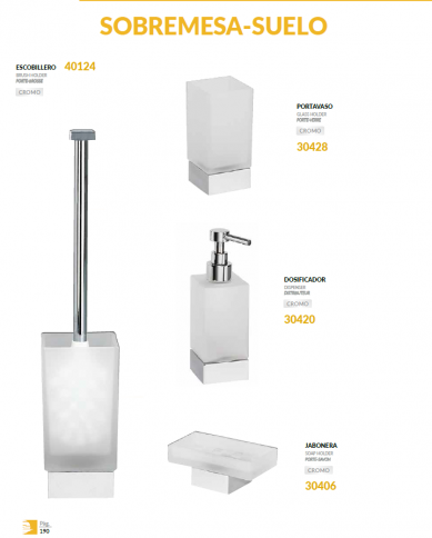 CONJUNTO DE CUATROS PIEZAS MEDITERRÁNEA 