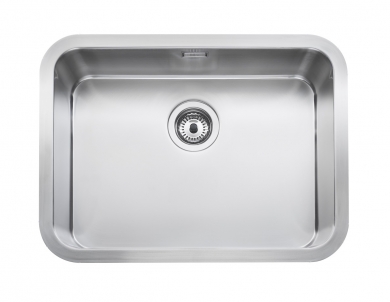 FREGADERO BERLÍN BAJO ENCIMERA DE 1 CUBETA DE ACERO INOXIDABLE ROCA A870B10550 NOVEDAD 