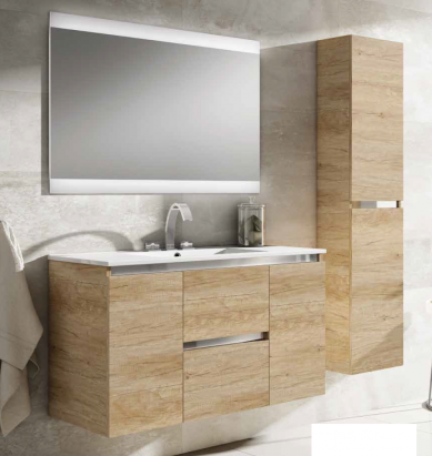 Muebe de baño 2 cajones y 2 puertas Modena. Maestre