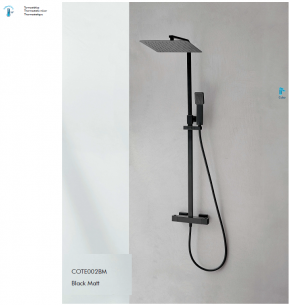 COLUMNA DE DUCHA MODELO CUBO  TERMOSTATICA  SANYCCES NOVEDAD