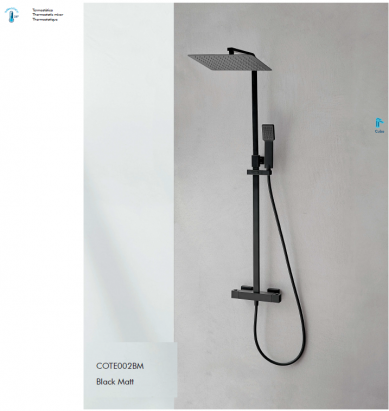 COLUMNA DE DUCHA MODELO CUBO  TERMOSTATICA  SANYCCES NOVEDAD