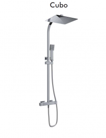 COLUMNA DE DUCHA  MONOMANDO CUBO - SANYCCES NOVEDAD.