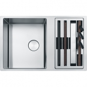 .FREGADERO MODELO BOX CENTER BWX 120-41-27  BAJO ENCIMERA  ACERO INOX FRANKE NOVEDAD