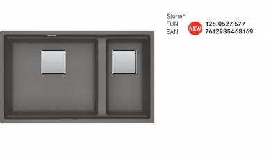 FRANKE FREGADERO MODELO KUBUS 2 KNG 