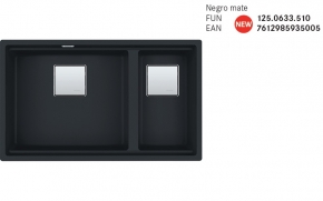 FRANKE FREGADERO MODELO KUBUS 2 KNG 