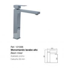 GRIFO DE LABAVO SERIE KU CLAUSYBATH NUEVO 121006 EN STOCK