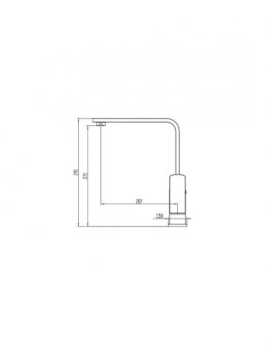 GME GRIFERIA COCINA MONOMANDO MODELO QUADRA NOVEDAD 3143 