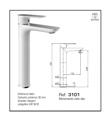 gme grifo

gme grifo cocina

monomando gme

gme grifería