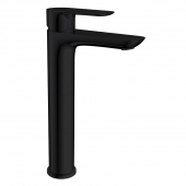 GME GRIFO CAÑO ALTO DE LAVABO MONOMANDO CASSIO NEGRO 3102