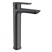 GME GRIFO CAÑO ALTO DE LAVABO MONOMANDO CASSIO TITANIO  3103 