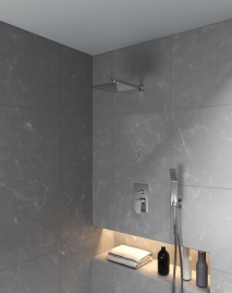 GME GRIFERÍA EMPOTRABLE DE DUCHA ORION CROMO 3088 