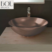  LAVABO DE CERÁMICA SOBRE ENCIMERA BOL BRONCE - DECORATIVO ARTyBATH.