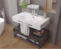 ENCIMERA DE BA&Ntilde;O GEL-COAT HERA CON FALDON | ARTYBATH