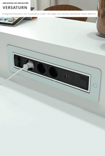 Cucine Oggi VersaTurn | Enchufe Escamoteable con Rotaci&oacute;n Motorizada 180&deg; | Novedad