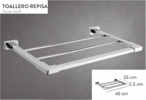 TOALLERO  REPISA   MODELO ARIES MEDITERRÁNEA NUEVO 10723 EN STOCK.