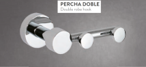 PERCHA DOBLE MODELO KAPPA MEDITERRANEA 11412 EN SCTOCK.