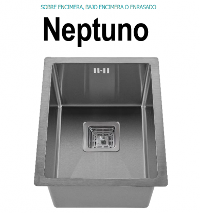 URDAPLAST SOBRE ENCIMERA MODELO NEPTUNO , BAJO ENCIMERA O ENRASADO