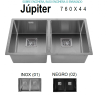 URDAPLAST SOBRE ENCIMERA MODELO JÚPITER  , BAJO ENCIMERA O ENRASADO NOVEDAD