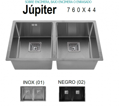 URDAPLAST SOBRE ENCIMERA MODELO JÚPITER 