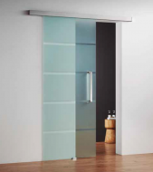 PUERTA DE PASO CORREDERA DE CRISTAL PARA PEQUEÃOS ESPACIOS GME NOVEDAD