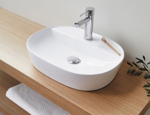 LAVABO DE PORCELANA SOBRE ENCIMERA MARINO SANYCCES.