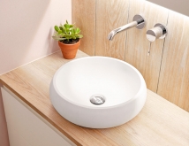 LAVABO DE CARGAS MINERALES SOBRE ENCIMERA RONDO - SANYCCES