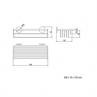 JABONERA MODELO TOKIO  DE SALGAR 21169