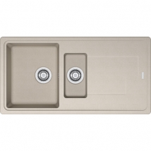 FREGADERO FRANKE  TITAN TTD 651 TECTONITE, 2 CUBETAS CON ESCURRIOR, NUEVO 
