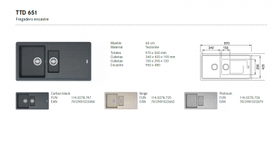 fregadero franke tectonite