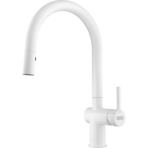 GRIFO DE COCINA ACTIVE PLUS PULL OUT SPRAY BLACO MATE 115.0653.405  FRANKE  NOVEDAD
