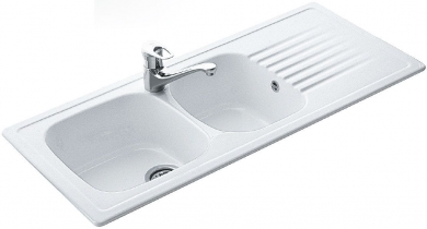 FREGADERO DE CERÁMICA LUISINA TARGA EV 675201 LUISINA