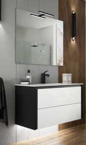 MUEBLE DE BAÑO SUSPENDIDO 2 CAJONES TANIT. CAMPOARAS