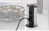 .ENCHUFE ENCASTRE  EN ENCIMERA  LUISINA ZEN BR3P NOVEDAD