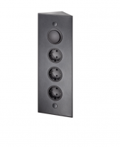 .LUISINA ENCHUFE DE SUPERFICIE 320 BLACK ZEN 441 009 BLACK NOVEDAD
