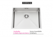 .FREGADERO DE ACERO INOXIDABLE VIBRATO EVSP54 IL LUISINA NOVEDAD