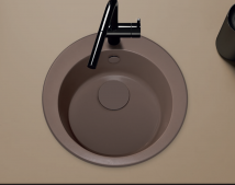 FREGADERO SOBRE O BAJO ENCIMERA DENIX  SYAN.