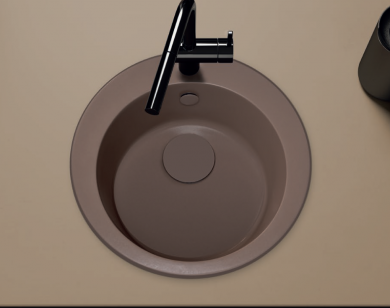 Fregadero Denix sobre encimera, Syan