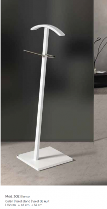 HERDASA  PERCHERO GAL&Aacute;N DE NOCHE  MODELO 302 | ELEGANCIA Y ORGANIZACION PARA DORMITORIO