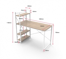 MESA ESTUDIO 74640  HISPANOHOGAR 