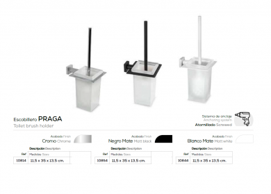 BELTRAN ESCOBILLERO DISEÑO  PRAGA NOVEDAD 10844