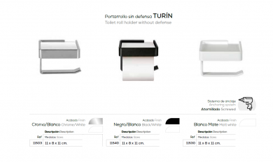 BELTRAN PORTARROLLOS DOBLE DISEÑO TURÍN NUEVO