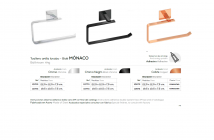 TOALLERO PLAFON ADHESIVO DE ANILLA MONACO DE BELTRAN