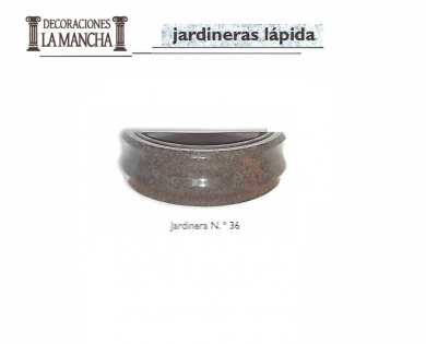 JARDINERA DE GRANITO MODELO 36 PARA LAPIDA