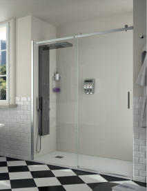 MAMPARA FRONTAL CORRREDERA 1 PUERTA 1 FIJOS. HELSINKI. SALGAR