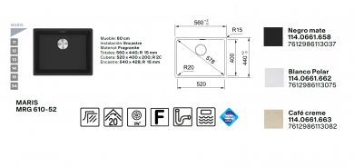 fregadero franke maris

Fregaderos y grifos Franke