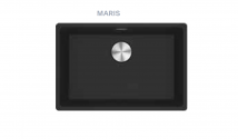  Franke Maris MRG 210-62 &ndash; Fregadero de una cubeta en Fragranite (instalaci&oacute;n a ras)
