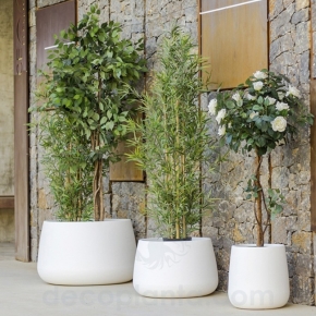 JARDINERA DECOLUXE M JDNCA040BXNW DECOPLANTA
