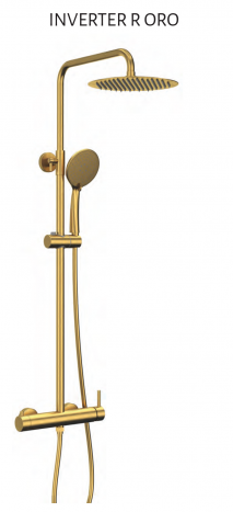 GME DUCHA INVERTER R ORO  MONOMANDO  3080OR NOVEDAD