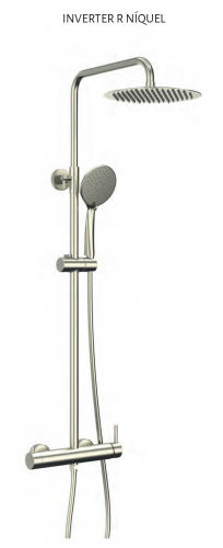 GME DUCHA INVERTER R NIQUEL  MONOMANDO  3080NK NOVEDAD
