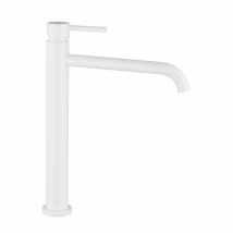 GRIFO BLANCO  CAÑO ALTO DE LAVABO GME 3172BL